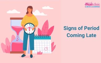 Signs of Period Coming Late