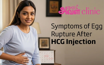 Symptoms of Egg Rupture After hCG Injection